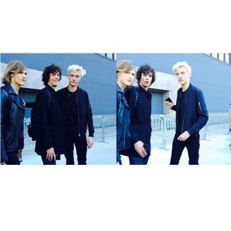 【紐約時裝週】直擊天使男模Lucky Blue Smith！還有他身邊的二位男士到底是誰？