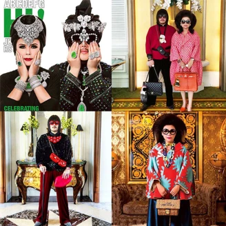 金光閃閃！華麗系母子街拍潮人：MOTHER&#039;LEE &amp; PEEPY