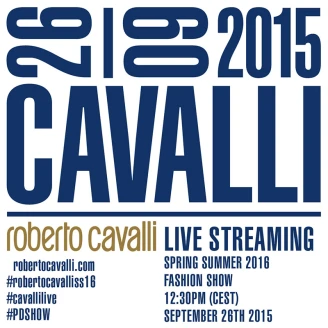 【米蘭時裝週Live】Roberto Cavalli春夏大秀倒數：台灣時間9月26日晚上6:30正式登場！