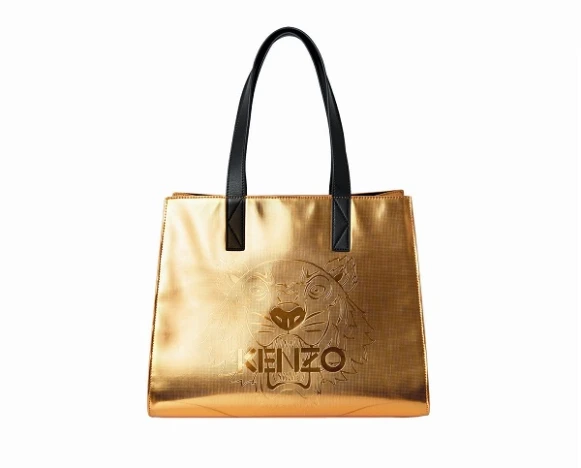 KENZO經典虎頭旋風， 以華麗金屬光澤閃出格調！