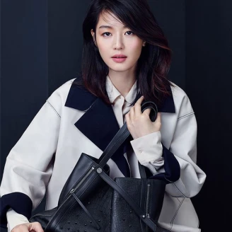 全智賢女神風範 演繹rouge&amp;lounge秋冬拼接時尚