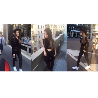 【米蘭時裝週】直擊昆凌私服！帥氣吊帶褲台灣就能買的到！