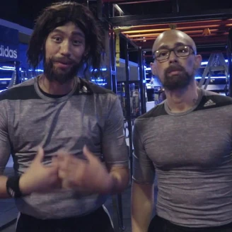 林書豪、吳建豪驚喜突襲 聯手臥底adidas健身教練