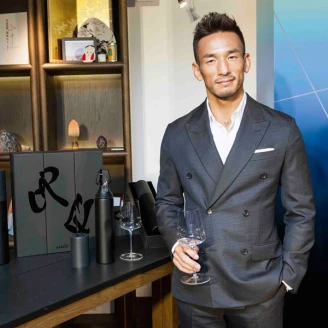 中田英壽攜手興華酒藏「N」純米大吟釀清香全球遠播