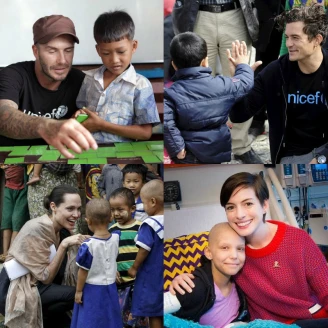 最美的畫面!大明星致力行善的動人時刻