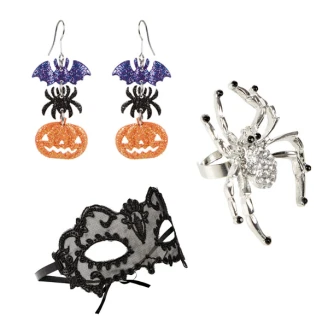 萬聖節限定時尚飾品，讓你在派對中脫穎而出！