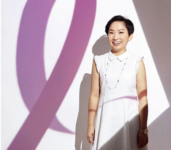 【粉紅力量】蕭美華，化了妝的祝福