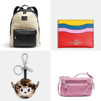 冬日迷濛 COACH童趣毛茸茸的繽紛單品大匯集