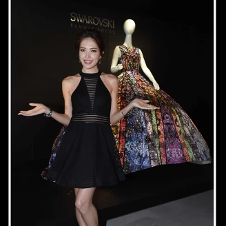 千呼萬喚施華洛世奇120周年，許瑋甯搭乘水晶巴士閃耀登場