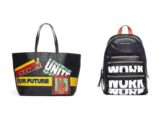 用象徵獨立自主的標語 結合威廉·莫里斯經典插畫 宣告女權至上的信念