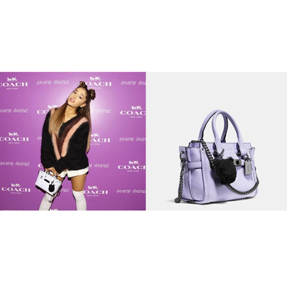 即將開賣！小天后Ariana Grande聯手COACH推出貓咪限量手袋