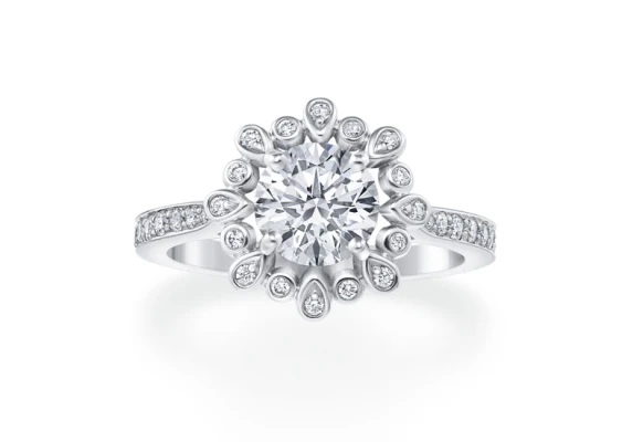 Harry Winston為戀人們註記幸福的訂婚鑽戒