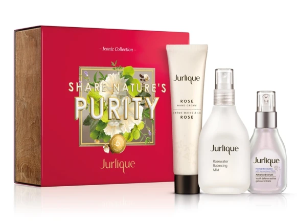來自大自然的有機Jurlique耶誕禮盒，傳達正向保養能量！
