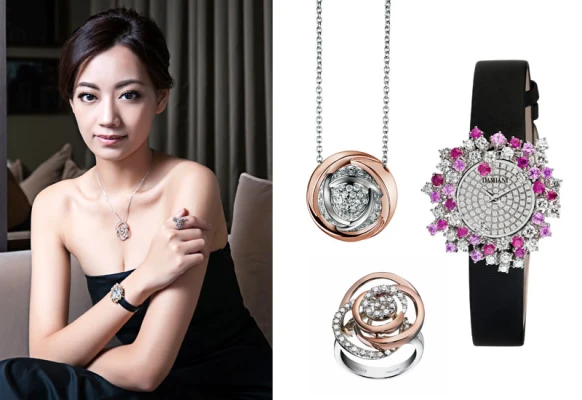 沉醉在DAMIANI浪漫花卉的溫暖幸福感