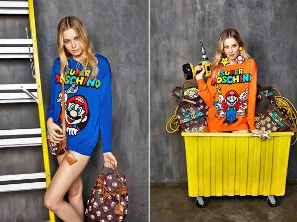 瑪利歐兄弟誕生30周年！Moschino 與任天堂聯名推出「Super Moschino」童趣聯名穿上身