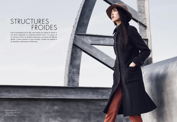 自然派名模 王思偉：在春日的巴黎拍個廣告吧！