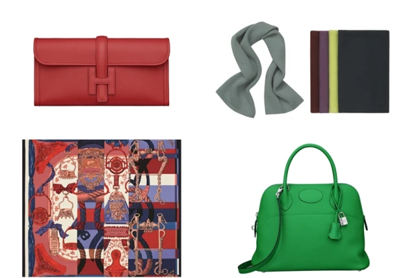 造型加分靠配件！愛馬仕的紅x綠聖誕清單