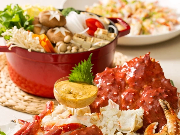 寒冬品鍋選！頂級帝王蟹料理，鮮活全蟹4吃