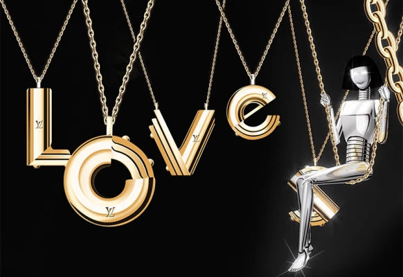 最懂你的飾品系列！時髦機器人輕唱LOUIS VUITTON與你之間的故事
