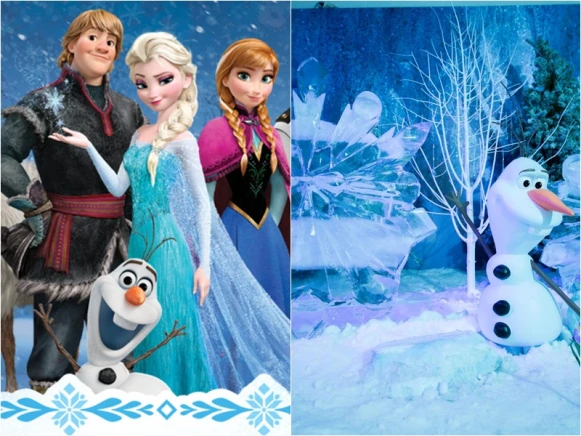 零下8度C的凍感體驗！「冰雪奇緣 冰紛特展」揭開艾莎女王的冰雪王國