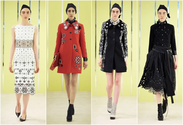 2016 Marc Jacobs早春系列延續秋冬細節設計，展現復古龐克氣息