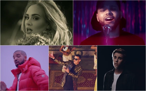 點閱數都破億!2015年度5大最紅單曲