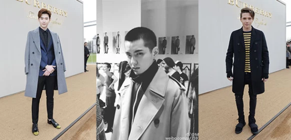 明星變秀模！吳亦凡首次走秀就登上Burberry男裝壓軸