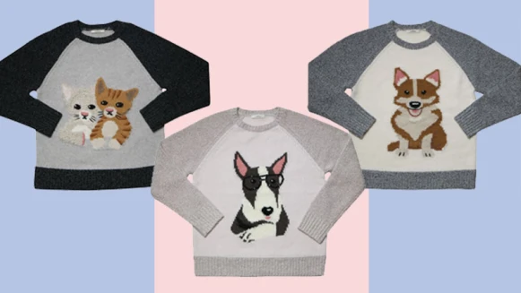 萌萌的好療癒！初衣食午動物針織衫陪你溫暖過冬