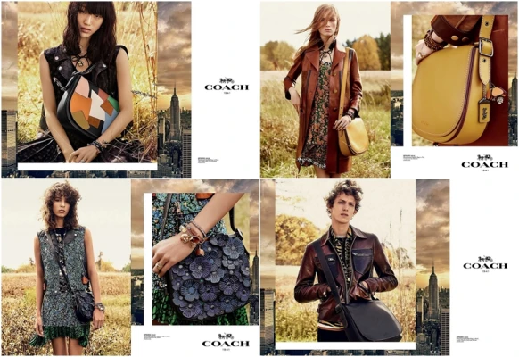 新世代超模出演COACH春季廣告！和Saddle 手袋比誰搶眼