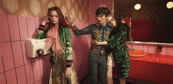 GUCCI的柏林式頹廢浪漫！抱著孔雀逛街的如夢似幻