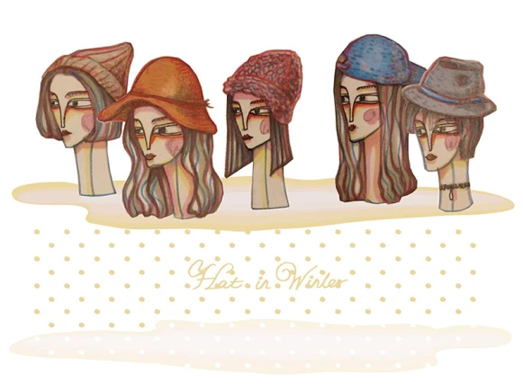 冬日不退燒帽款 – 一週五天造型搭配當個瘋狂帽客