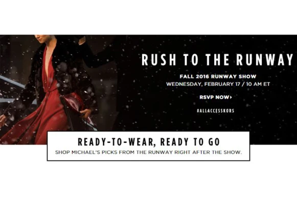 【紐約時裝週Live】Michael Kors秋冬大秀倒數：2月17日晚上11點正式登場！