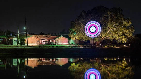 「邂逅那道光」2016寶藏巖環境藝術燈節