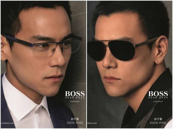 帥氣指數破表！彭于晏首登HUGO BOSS亞洲區眼鏡系列代言人