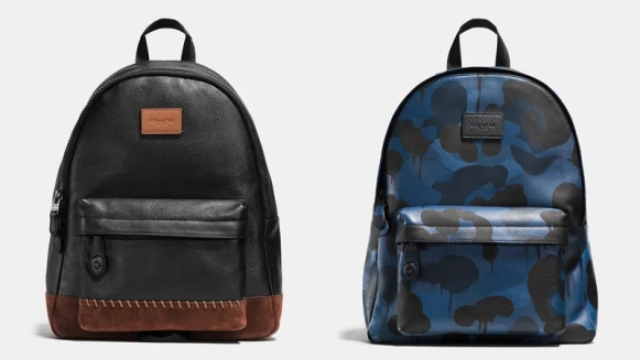 白色情人節送給男友的時髦首選！Coach男士後背包打造帥氣街頭LOOK