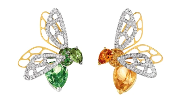 蜜蜂、繡球花、燕子 Chaumet的珠寶小花園