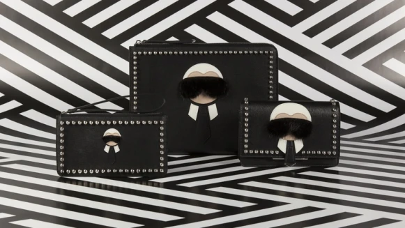 搖滾你的春夏！FENDI把高冷老佛爺卡爾一秒變可愛的小配件