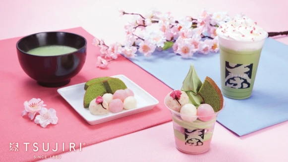 抹茶吃貨注定淪陷！辻利茶舗櫻花季限定甜點用看的就融化