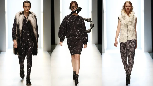 【東京時裝週】台灣服裝設計師古又文將水原佑果幻化成絕美異形