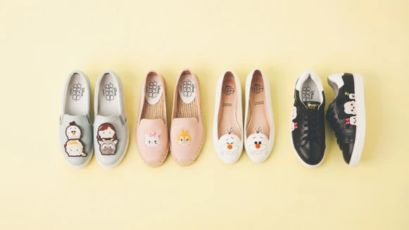 翻玩你的少女心！迪士尼Tsum Tsum x Grace gift超萌鞋款今天開賣