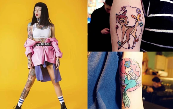 童話刺青正夯！香港女刺青師Lily Cash