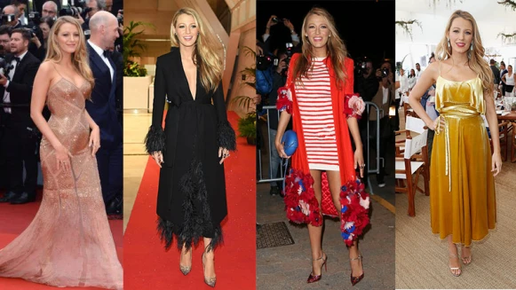 紅毯就是姐的伸展台！Blake Lively的坎城百變造型精選