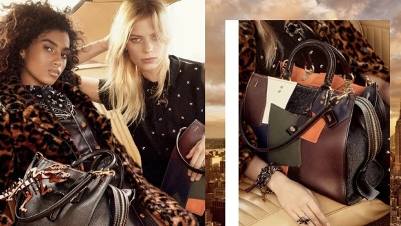 磚紅色恐龍、立體皮革花...COACH 1941早秋系列包款大玩美式懷舊工業風