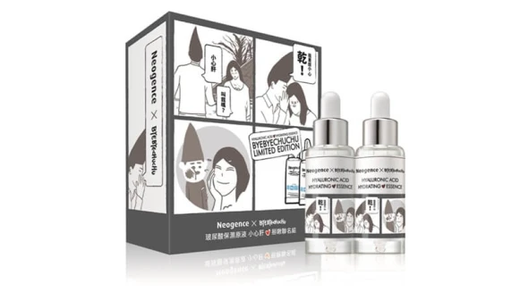 跨界最強聯名！掰掰啾啾 x Neogence玻尿酸保濕原液