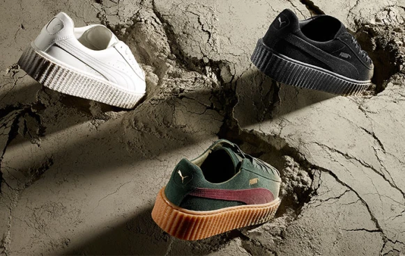 超人氣PUMA by Rihanna Creeper！蕾哈娜8套私服造型示範