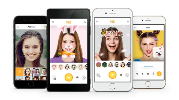 玩到停不下來，LINE變臉app「egg」，一秒變身趣味角色