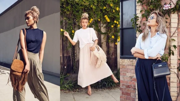 超人氣日模Rola的夏日造型揭密！UNIQLO寬褲、長裙穿搭術