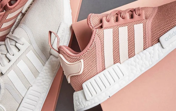 超夢幻！蜜桃粉、全白adidas Original NMD球鞋來了