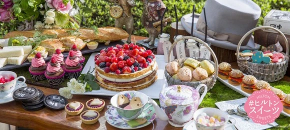 夢般奇幻，東京新宿Hilton愛麗絲主題甜點冒險仙境啟程