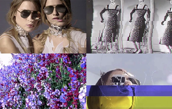 變化版的飛行員墨鏡！玫瑰金、銀白…Dior墨鏡玩拼接